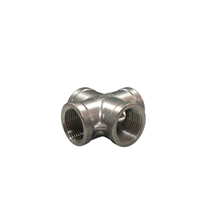 Raccords de tuyauterie industriels en acier inoxydable de 3 pouces à haute spécification, croisillons à 4 voies, usinage lisse, personnalisables OEM/ODM, marque Chico - Product Image 3