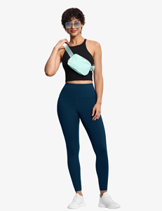 Leggings taille haute en coton extensible respirant, nouvelle collection 2026, haute qualité, design tendance pour femme - Product Image 6