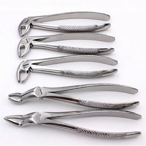 BAFA SURGICAL INSTRUMENTS 10 PCS Manual Dental Extraction Forceps <b>Pliers</b> Kit Stainless Steel Adults Dentist Tool Orthodontic CE - Product Image 2