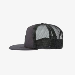 Casquette Trucker Noire Unisexe en Maille Respirante avec Panneau Avant en Polyester et Broderie 3D – Réglable par Fermeture Snapback – Idéale pour l'Extérieur et le Printemps - Product Image 3