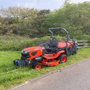 ซื้อรถไถเดินตามขนาดเล็กใช้เครื่องยนต์ดีเซล Kubota G261 25 แรงม้า เครื่องตัดหญ้าแบบนั่งขับ ขายดีที่สุด ตัวเลือกที่ดีที่สุดสำหรับการทำสวน - Product Image 6