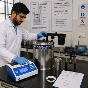 Calorímetro Digital |   Analizador de Valor Calorífico para Carbón, Coque y Combustible, Equipo de Prueba de Laboratorio de Alta Precisión - Product Image 4