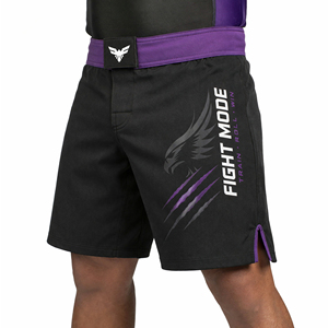 กางเกงขาสั้นสำหรับฝึกซ้อม MMA BJJ ยูนิเซ็กซ์ สำหรับต่อสู้ในกรง ฝึกกราปลิง ศิลปะการต่อสู้ มวยไทย มวยสากล มวยปล้ำ - Product Image 1