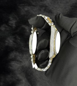 Reloj de Edición Limitada con Diamantes Moissanite VVS, Esfera Romana, Movimiento Japonés Automático, Estilo Hip Hop, Lujoso y Brillante, para Hombre - Product Image 6