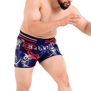 Nouveaux shorts de combat Muay Thai/Kick Boxing personnalisés de qualité supérieure, imprimés, respirants, à séchage rapide, 100% polyester, différents - Product Image 5