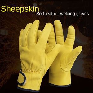 Premium Leather <b>Driver</b> <b>Gloves</b> Oem Odm Excellent Grip Durable Genuine Leather Work <b>Gloves</b> Supplier - Product Image 4
