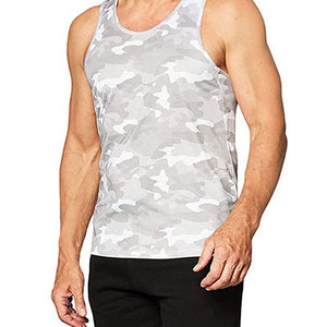 <b>Mens</b> OEM Knitted Plus Size Stringer <b>Singlet</b> Muscle Gym Tank Top Sleeveless Breathable Quick Dry Eco-Friendly Workout Activewear - Product Image 6