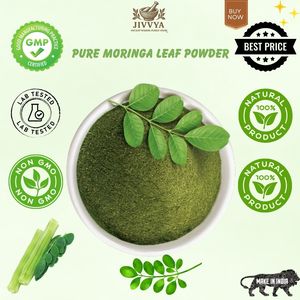 Polvo de Hoja de Moringa 100% Natural Sin Rellenos, Puro y Auténtico, Calidad Premium, Probado en Laboratorio, Certificado GMP, Envío a Todo el Mundo - Product Image 3