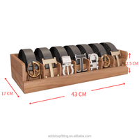 Présentoir Organisateur en Bois Écologique à 7 Compartiments, Lavable et Facile à Assembler, pour Magasin et Rangement