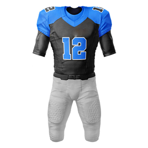 Uniforme de Fútbol Americano de Tallas Grandes, Nuevo, Transpirable, Absorbente de Humedad, Elástico en Cuatro Direcciones, Estampado Deportivo - Product Image 5