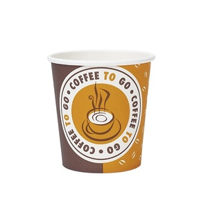 Wholesale Printing 8oz 12oz 16oz Single Wall Disposable Paper Cups Customized Hot Coffee Paper Cup