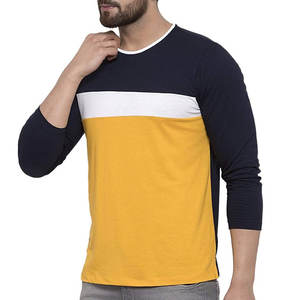 T-shirt de sport pour homme, tricoté, brodé, décontracté, à manches longues, léger, respirant, pour la salle de sport - Product Image 3
