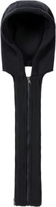 <b>Men's</b> Burgundy PU <b>Leather</b> Hooded Moto <b>Jacket</b> Zipper Front Slim Fit Autumn Style - Product Image 5