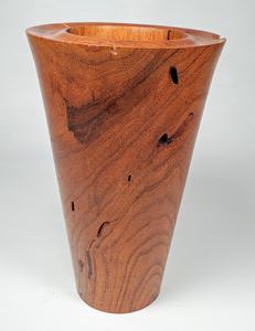Jarrón de Mesa de Madera Premium para Arreglos Florales Artificiales, Centros de Mesa para Bodas y Decoración de Hogar de Lujo - Product Image 4