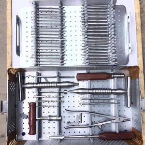 Broken <b>Screw</b> Removal <b>Set</b> Complete Orthopedic & Spine Instruments Kit 50 Pcs A+ Grade Quality CE Approved Manual By Grip Surgical - Product Image 1
