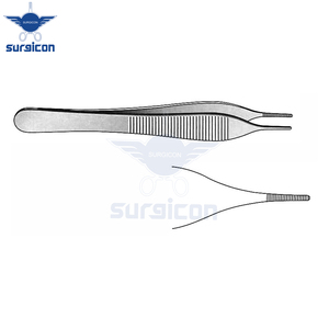 Pinzas Adson de 12 cm / 4-3/4 Pulgadas, Instrumento Quirúrgico de Acero Inoxidable para Manipulación de Tejidos con Puntas Finamente Dentadas para Uso General - Product Image 6