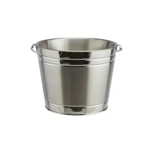Casting Style Silver Finish <b>Beverage</b> <b>Tub</b> Wine Chiller And <b>Bucket</b> Elegant Party <b>Ice</b> <b>Bucket</b> And <b>Tub</b> for Champagnes and Wines - Product Image 3
