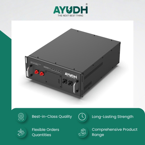 แบตเตอรี่ลิเธียมไอรอนฟอสเฟตแบบติดตั้งบนแร็ค ความจุสูง 48V 200Ah รองรับการสื่อสาร CAN RS485 ระบบจัดเก็บพลังงาน - Product Image 2