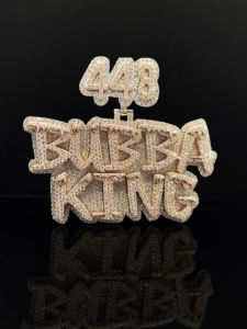 Colgante de aleación chapado en oro con diamantes de imitación estilo Hip Hop Bling para hombre - Product Image 3