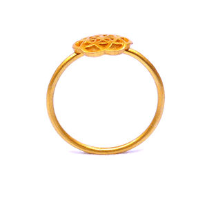 Bague de doigt en argent sterling 925 de haute qualité, style vintage, plaquée or, style classique, pour les anniversaires et les fêtes, faible MOQ - Product Image 4