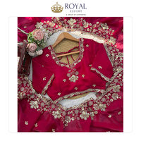Vêtements indiens de créateurs de haute qualité pour mariage, vendus dans le monde entier, sari en soie Fendy avec travail de fils et de paillettes