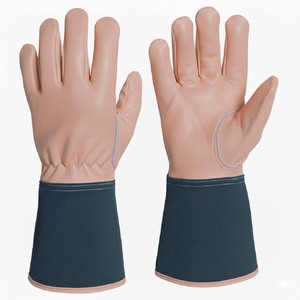 ถุงมือเชื่อมโลหะอุตสาหกรรมที่ทนทาน ถุงมือหนังป้องกันความร้อนสำหรับความปลอดภัยในการทำงานระดับมืออาชีพ - Product Image 2