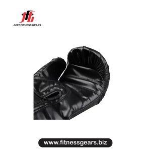 ราคาขายส่งจากปากีสถาน ถุงมือฝึกซ้อมมวยหนังเทียมคุณภาพสูง JUST FITNESS GEARS แบบรัดสายรูด ระบายอากาศได้ดี สำหรับทุกเพศ - Product Image 4