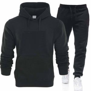 LATEST DESIGN PULLOVER <b>HOODIES</b> TRACKSUIT <b>RUNNING</b> GYM SPORTS JOGGING WEAR PATCHWORK TWO PIECE JOGGING SUIT SWEATSUIT TRACK SUIT - Product Image 4