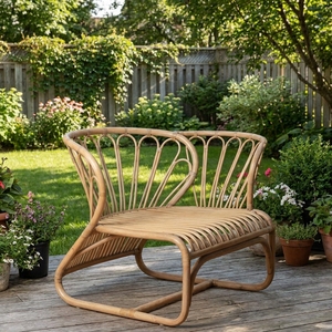 Wholesale Rattan Egg Hanging Chair Wicker Swing Seat For Indoor Outdoor Balcony Garden Handmade Furniture Vietnam Supplier - Product Image 3