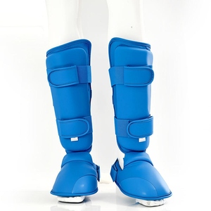 Protège-tibias et protège-pieds de boxe, MMA, Muay Thai sur mesure à prix de gros pour l'entraînement - Modèle AI-SG-056 - Product Image 1