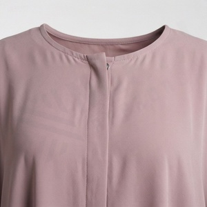 Venta al por Mayor de Abayas Islámicas Modestas, Vestidos para Mujer, Nuevo Modelo Thobe Thawb, Logotipo Personalizado, Ropa de Moda de Algodón Puro - Product Image 4