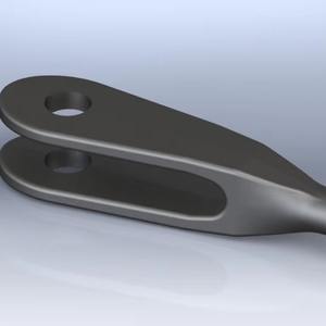 Embout de tige à fourche en acier inoxydable sur mesure, conception à filetage externe, équipement mécanique, services de fonderie industrielle YOGI - Product Image 5