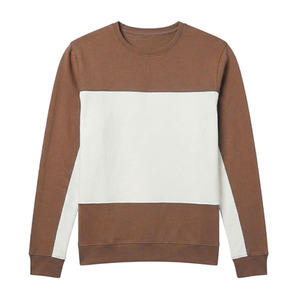 Men Sweatshirts Winter with Custom Logo 100% Cotton Nonwoven Fleece Quick Dry Breathable Latest <b>Design</b> Plain Dyed sweatshirt - Product Image 5