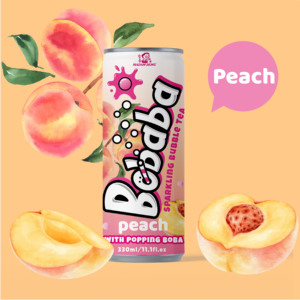Lê và dưa đỏ lấp lánh popping BOBA trà 330ml nước ngọt có ga - Product Image 6