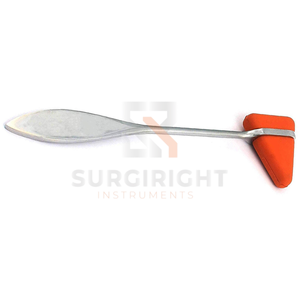 Marteau de réflexe neurologique professionnel Red Taylor Tomahawk pour examen neurologique, outil de test chirurgical pour médecins, certifié CE - Product Image 2