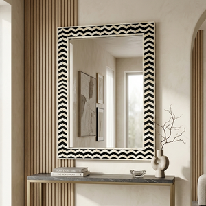 Miroirs muraux en os incrusté de 7,0 mm d'épaisseur, faits à la main, écologiques et légers, FAIZA CRAFT, décoration moderne pour la maison, utilisation pour les mariages, vente en gros - Product Image 6