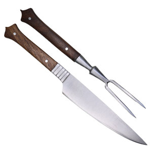 8inch Double Edge <b>Sharp</b> Thin Ambidextrous Chef <b>Knives</b> 67 Layers Vg10 Damascus Steel Honsuki Japanese Kitchen Wooden Handle - Product Image 4
