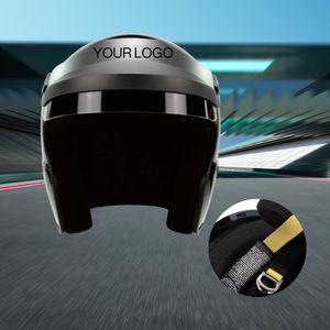 หมวกกันน็อคสำหรับแข่งรถ OEM ODM FIA 8859 2015 SNELL SA2020 แบบเปิดหน้า 3/4  พร้อม/ไม่มีวิซเซอร์  วัสดุไฟเบอร์กลาส  รับทำโลโก้และสีตามสั่ง  ขนาด 3XS XXL - Product Image 1