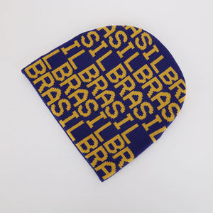 Gorros de Jacquard de Alta Calidad con Logotipo Personalizado, Gorro de Punto Estilo Slouchy para Invierno, Gran Venta - Product Image 2