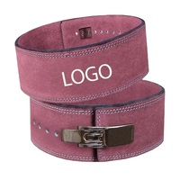 Ceinture de levier d'anime d'haltérophilie GAF Professional OEM Service Ceinture d'haltérophilie en cuir de vache Ceintures d'anime d'haltérophilie