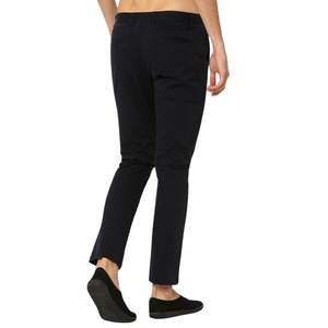 กางเกงชิโน่สีดำผู้ชายทรงสลิมฟิตผ้าฝ้ายยืดคุณภาพพรีเมียม กางเกงทำงานผู้ชายสไตล์สมาร์ทแคชชวล - Product Image 2