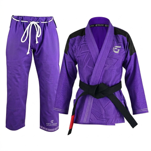 BJJ GI ชุดออกกำลังกายสำหรับผู้หญิงใส่ได้ทั้งชายและหญิงชุดกิโมโน Jitsu Jitsu Jitsu น้ำหนักเบาออกแบบโลโก้ได้ตามต้องการ - Product Image 1