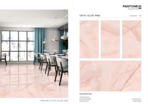 Azulejos de porcelana Pantone Premium modernos de 600x1200 mm, azulejos de gran tamaño para paredes, pisos y elevaciones exteriores. - Product Image 2