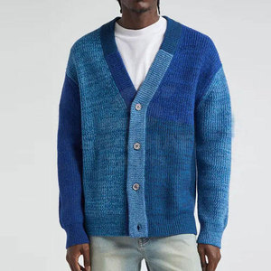Cardigan pour homme en tricot doux à manches longues, décontracté, à porter au quotidien, pull d'hiver tendance pour homme - Product Image 6