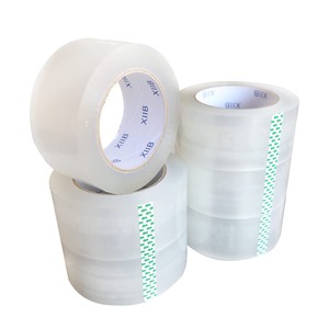 Heavy Duty Packing <b>Tape</b> Rolls With Secure Adhesion Clear Finish And Smooth Application For <b>Boxes</b> Parcels Storage And Shipping - Product Image 2