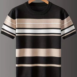 เสื้อยืดผู้ชายแฟชั่นใหม่ปี 2026 ขายส่ง ผ้าฝ้าย 100% สวมใส่สบาย ระบายอากาศได้ดี เหมาะสำหรับฤดูร้อน รับผลิตแบบ OEM/ODM ปรับแต่งได้ ทรงหลวม ลายเรียบ - Product Image 1