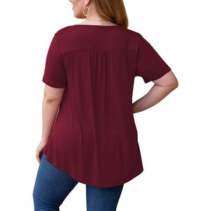 Camiseta de Moda de Alta Calidad para Mujer, Corte Holgado, Ligera, Transpirable, de Manga Corta para Verano - Product Image 2