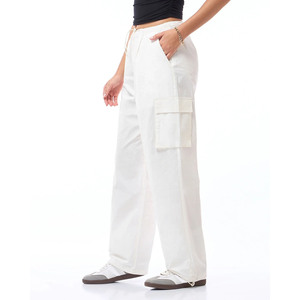 Pantalones Cargo Unisex con Bolsillos Funcionales, Tela Resistente, Prendas Inferiores Informales para Atuendos Diarios - Product Image 4