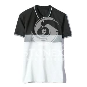 Wholesale Custom Print for Polo <b>Shirts</b> High Quality Dry Quick Dry <b>Golf</b> Wear Spandex Polyester <b>Long</b> Knitted Fabric Cartoon Patter - Product Image 1