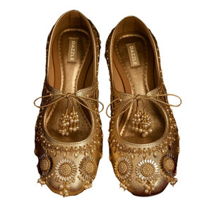 Oferta Especial: Nuevo Modelo de Khussa para Mujer, Antideslizante, Parte Superior de Cuero Sintético, Suela Antideslizante, Ligero, Suministro Directo de Fábrica - Product Image 1